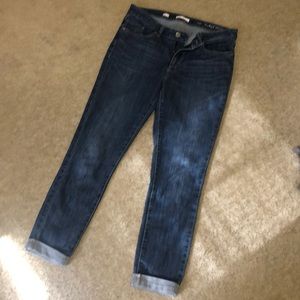 LAUREN CONRAD Cuffed Skinny Ankle Jeans Sz 10 brand new & never worn!